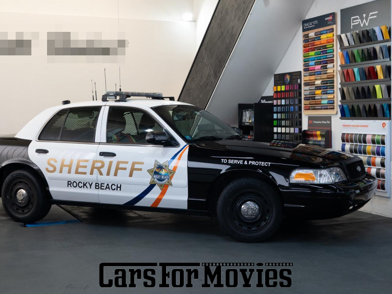 CarsForMovies | Ford Motor Company Crown Victoria Police Interceptor 2005 USA Schwarz Schwarz Einsatzfahrzeug Polizeifahrzeug West CH - St. Gallen 7711 